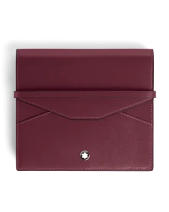 Etui Montblanc Envelope für 8 Schreibgerät - Cassis - Leder - MB199338 - Schreibgeräteetuis