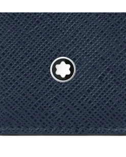 Etui Montblanc Envelope für 1 Schreibgerät - Tintenblau - Leder - MB220009 - Schreibgeräteetuis