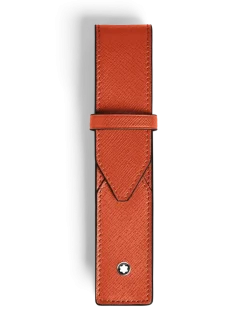 Etui Montblanc Envelope für 1 Schreibgerät - Mandarine - Leder - MB221470 - Schreibgeräteetuis