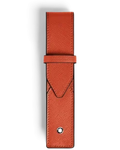 Etui Montblanc Envelope für 1 Schreibgerät - Mandarine - Leder - MB221470 - Schreibgeräteetuis