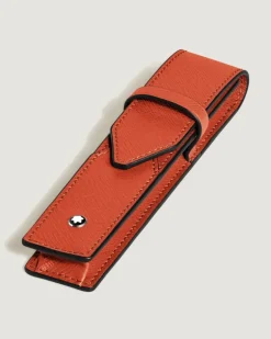 Etui Montblanc Envelope für 1 Schreibgerät - Mandarine - Leder - MB221470 - Schreibgeräteetuis