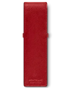 Etui Montblanc Envelope für 2 Schreibgerät - Red - Leder - MB131204 - Schreibgeräteetuis