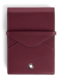 Etui Montblanc Envelope für 5 Schreibgerät - Cassis - Leder - MB199336 - Schreibgeräteetuis