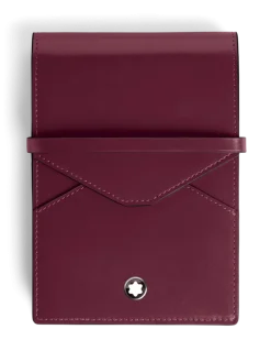 Etui Montblanc Envelope für 5 Schreibgerät - Cassis - Leder - MB199336 - Schreibgeräteetuis