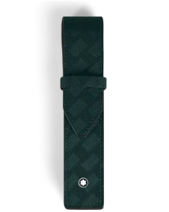 Etui Montblanc Envelope für 1 Schreibgerät - British Green - Leder - MB199816 - Schreibgeräteetuis