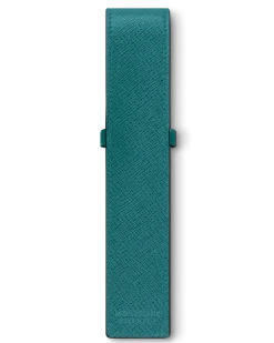 Etui Montblanc Envelope für 1 Schreibgerät - Petrolblau - MB131743 - Schreibgeräteetuis