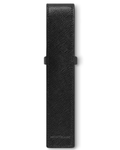Etui Montblanc Envelope für 1 Schreibgerät - Schwarz - Leder - MB130750 - Schreibgeräteetuis