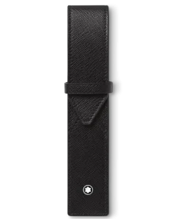 Etui Montblanc Envelope für 1 Schreibgerät - Schwarz - Leder - MB130750 - Schreibgeräteetuis