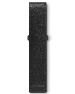 Etui Montblanc Envelope für 1 Schreibgerät - Schwarz - Leder - MB130750 - Schreibgeräteetuis