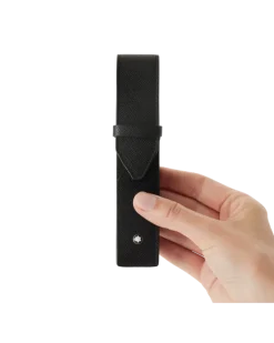 Etui Montblanc Envelope für 1 Schreibgerät - Schwarz - Leder - MB130750 - Schreibgeräteetuis