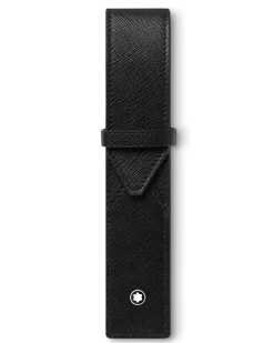 Etui Montblanc Envelope für 1 Schreibgerät - Schwarz - Leder - MB130750 - Schreibgeräteetuis