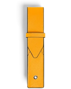 Etui Montblanc Envelope für 1 Schreibgerät - Safranorange - Leder - MB221640 - Schreibgeräteetuis