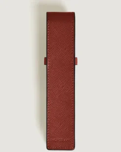 Etui Montblanc Envelope für 1 Schreibgerät - Red Oak - Leder - MB223083 - Schreibgeräteetuis