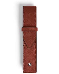 Etui Montblanc Envelope für 1 Schreibgerät - Red Oak - Leder - MB223083 - Schreibgeräteetuis