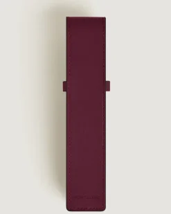 Etui Montblanc Envelope für 3 Schreibgerät - Tintenblau - Leder - MB221370 - Schreibgeräteetuis