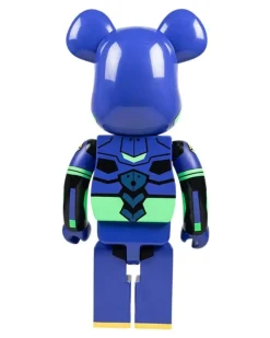 Evangelion Unit 01 BE@RBRIK 1000% Figur - Blau