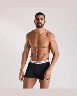 Everyday Herren-Boxer (3er Paket) - Schwarz Multi Black