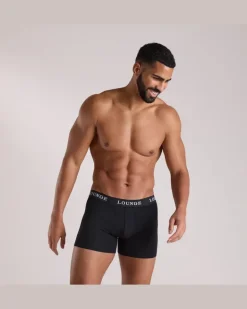 Everyday Herren-Boxer (3er Paket) - Ganz Schwarz Black