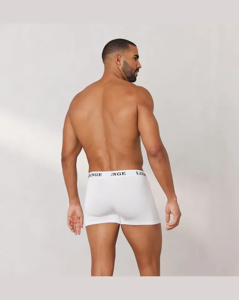 Everyday Herren-Boxer (3er Paket) - Weiß White