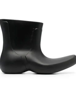 Excavator Stiefel mit gebogener Kappe - Schwarz