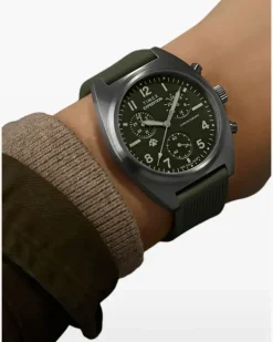 Expedition Capstone Chronograph 41mm - Grün