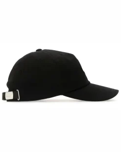 1078 Exterior: Cotton Cappelli Hat Black