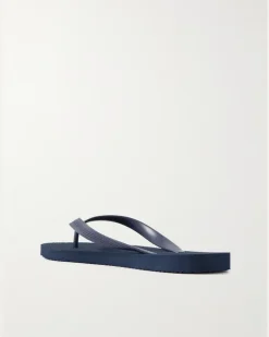 Fabio Rubber Flip Flops Blue
