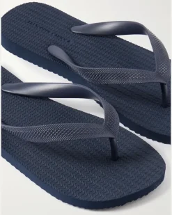 Fabio Rubber Flip Flops Blue