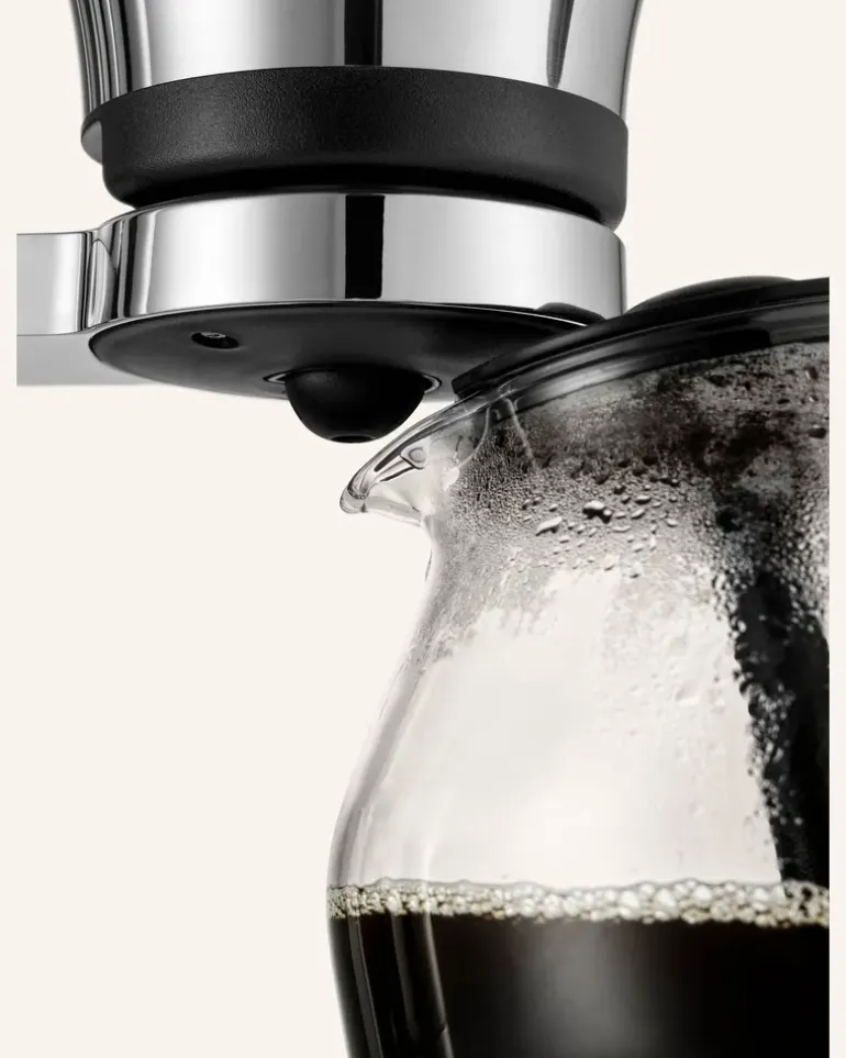 Filterkaffeemaschine silber