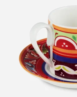 Fine Porcelain Espresso Set - Espressotassen Mehrfarbig