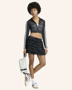 Firebird Classic Lace Track Top schwarz