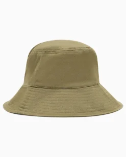Fischerhut aus Twill mit Bändern GrüN