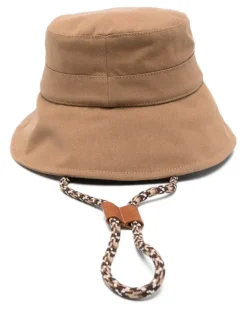 Fischerhut mit Logo-Patch - Nude