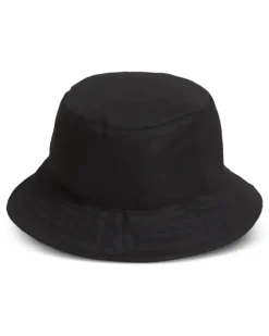 Fischerhut mit Logo - Schwarz