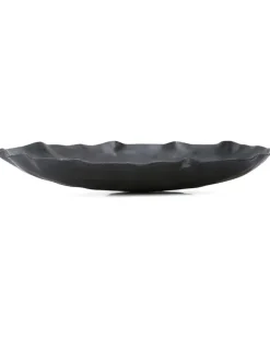 Flache Schale - Schwarz