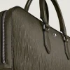 Flache Schreibmappe aus Corteccia-Sfumato-Leder - Khaki - Leder - MB220269 - Dokumententaschen