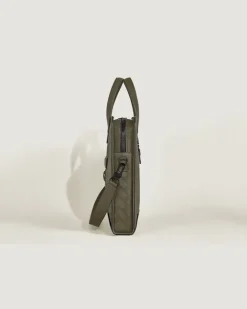 Flache Schreibmappe aus Extreme Leder - Haselnussbraun - Leder - MB220240 - Dokumententaschen