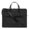 Flache Schreibmappe aus Extreme Leder - Schwarz - Leder - MB129962 - Dokumententaschen
