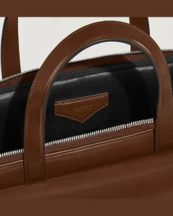 Flache Schreibmappe aus Meisterstück Leder - Sfumato-Braun - Leder - MB220309 - Aktentaschen