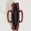Flache Schreibmappe aus Sartorial Leder - Red Oak - Leder - MB222923 - Dokumententaschen