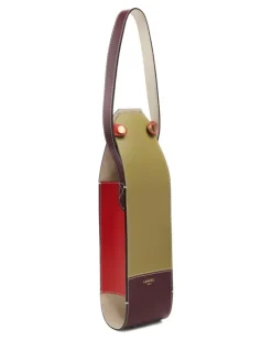 Flaschenhalter in Colour-Block-Optik - Grün