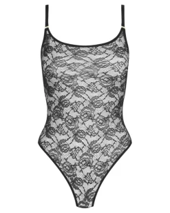 Flashback Tanga-Body - Schwarz