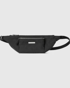 Flatpack Kleine Gürteltasche Schwarz