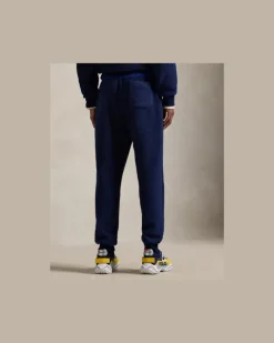 Fleece-Jogginghose mit Flagge Blue