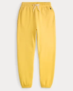 Fleece-Jogginghose mit Tunnelzug Yellow