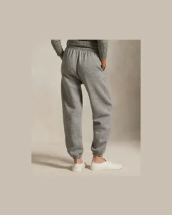Fleece-Jogginghose mit Tunnelzug Grey