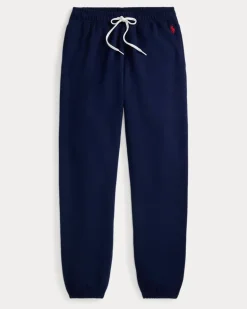 Fleece-Jogginghose mit Tunnelzug Blue