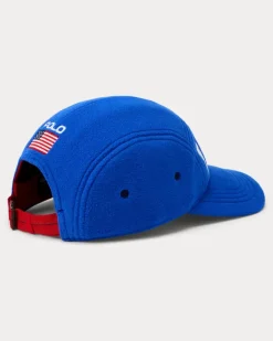 Fleece-Kappe mit US-Flagge Blue