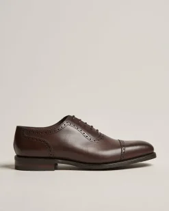 Fleet Brogue Shadow Sole Dark Brown Calf Braun