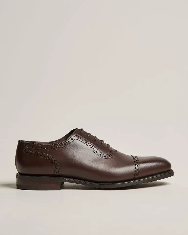 Fleet Brogue Shadow Sole Dark Brown Calf Braun